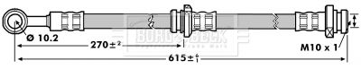 BORG & BECK Pidurivoolik BBH7146